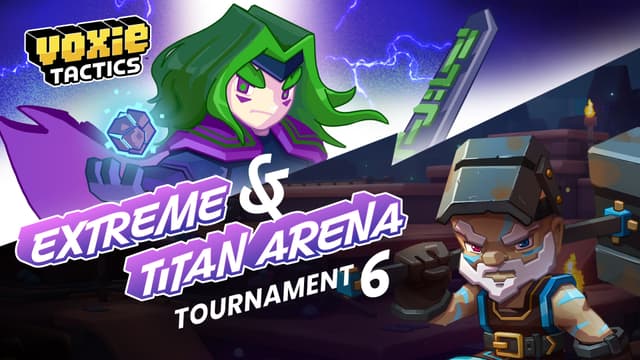 We’re Launching an Extreme & Titan Arena Tournament With 107,000+ $VOXEL Prize Pool! image